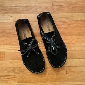 Clark's Originals black suede